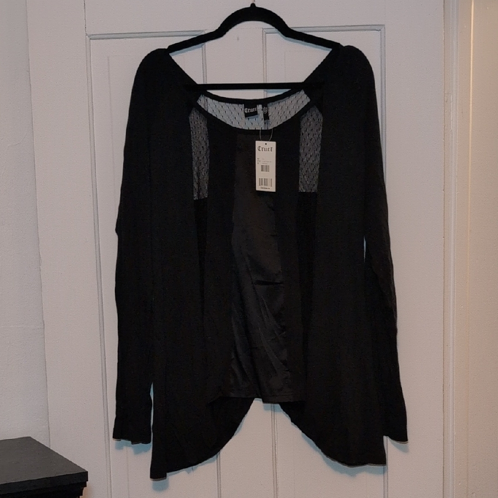 Cyrus Classic Black Women's Cardigan